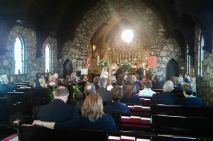 Ceremony at Holy Trinity in Greenville