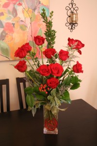 Dahlia Valentine's Red Roses
