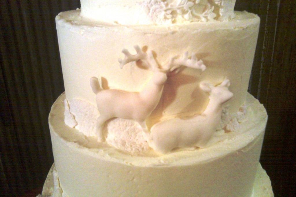 Buttercream Bakehouse Deer on Cake
