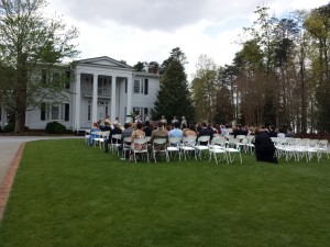 Cherrydale Alumni House Furman Wedding